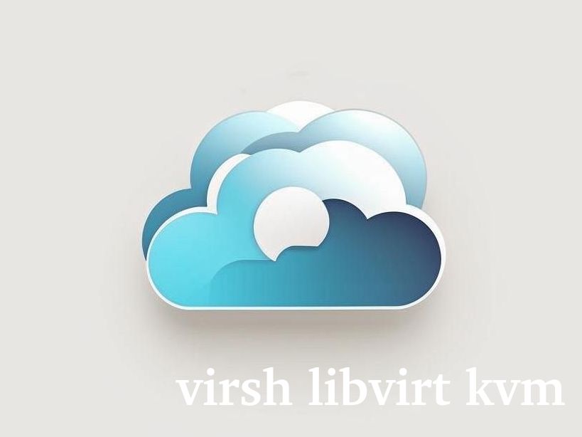 Стартовая картинка для статьи о работе с libvirt, virsh и облачными образами.